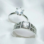 Diamond Couple Ring - Silkaura